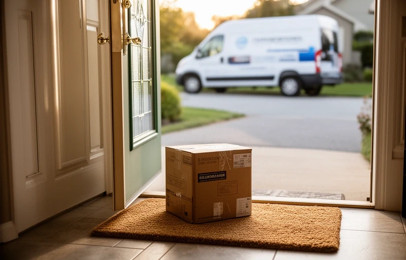 Odbiór kurierski zwrotu